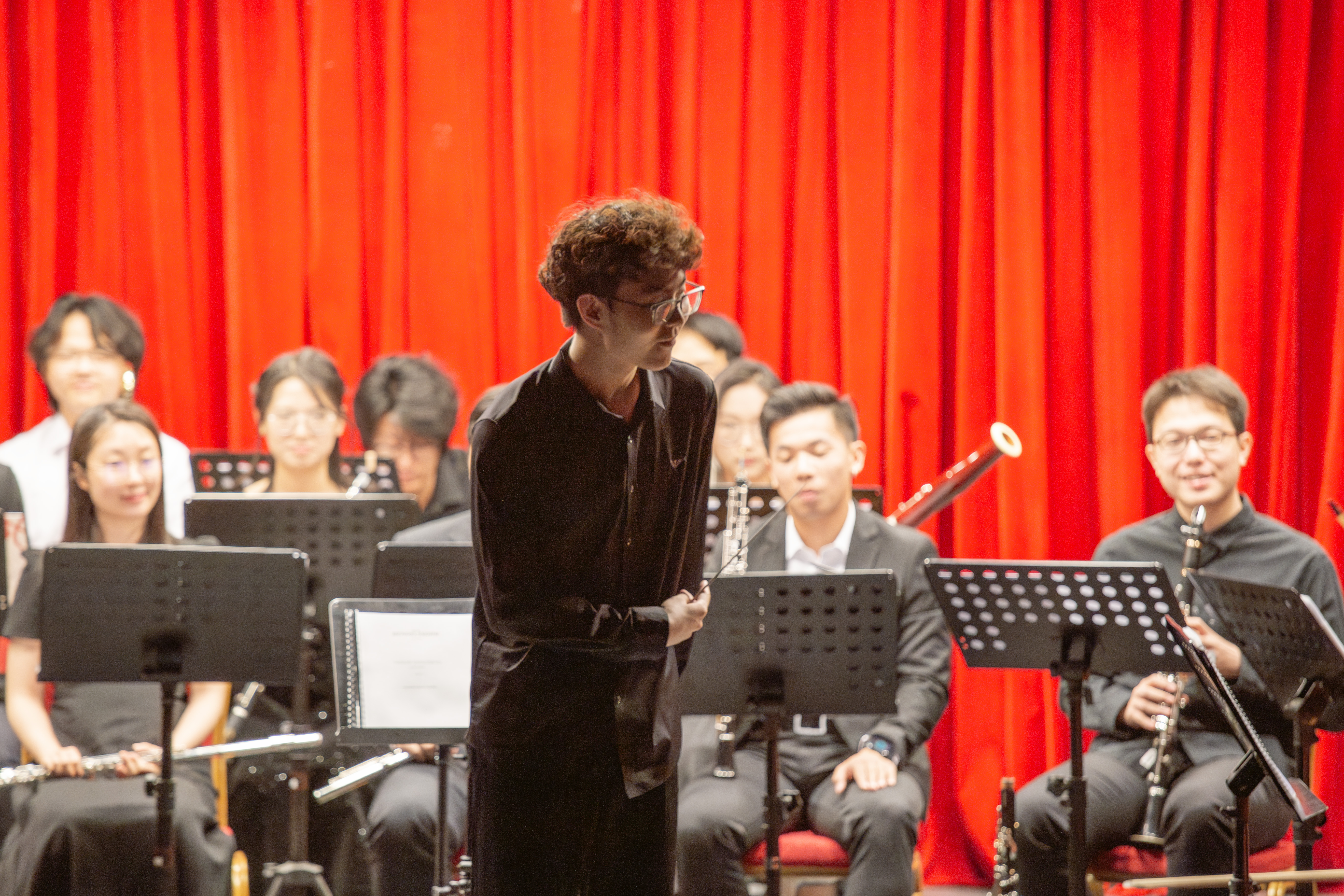 Symphony Orchestra on stage